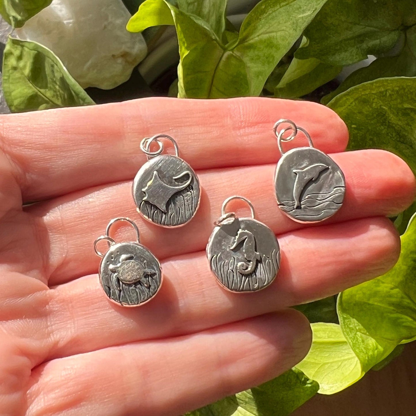Silver Sealife Pendant