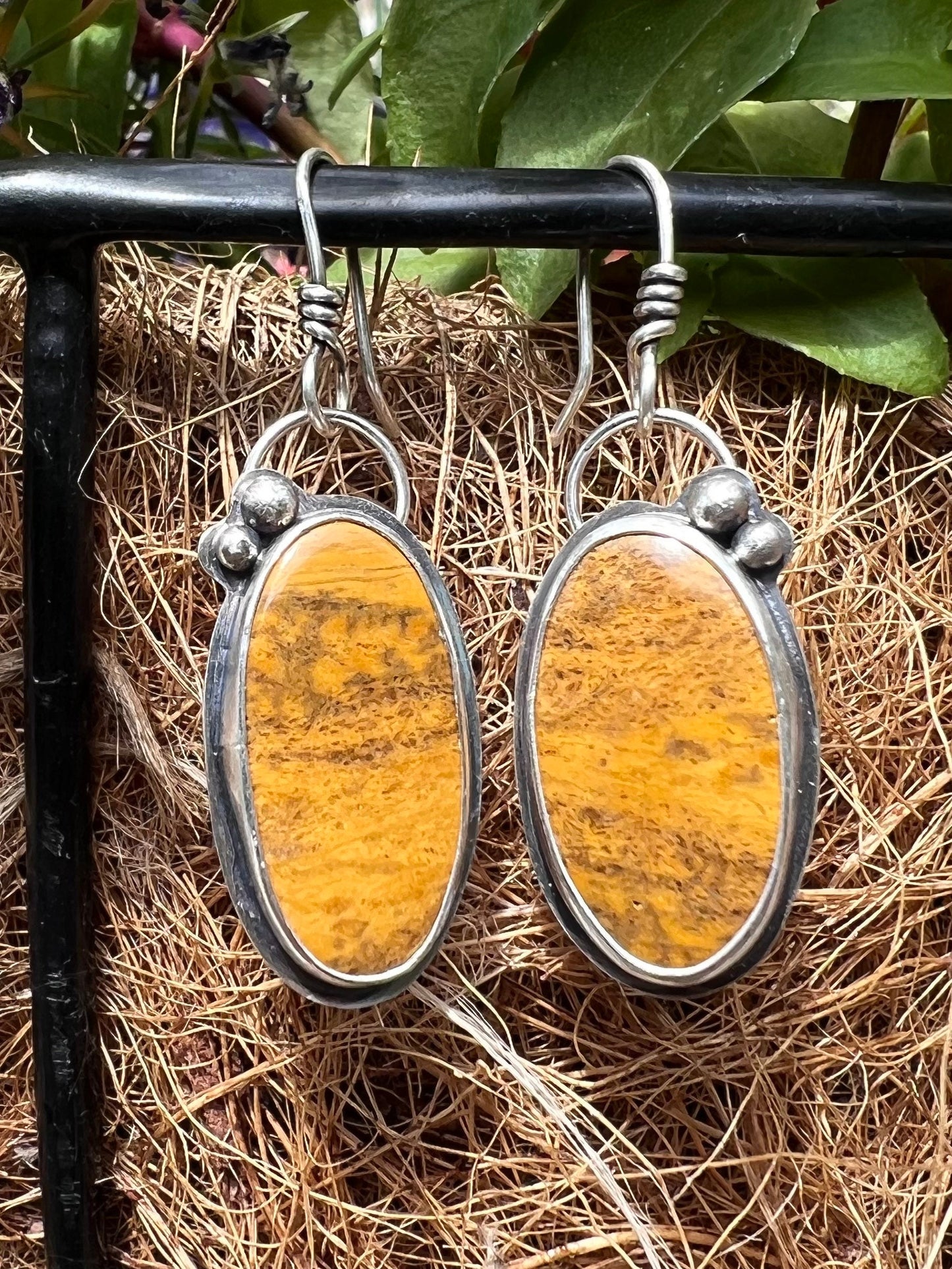 Yellow Jasper Earrings