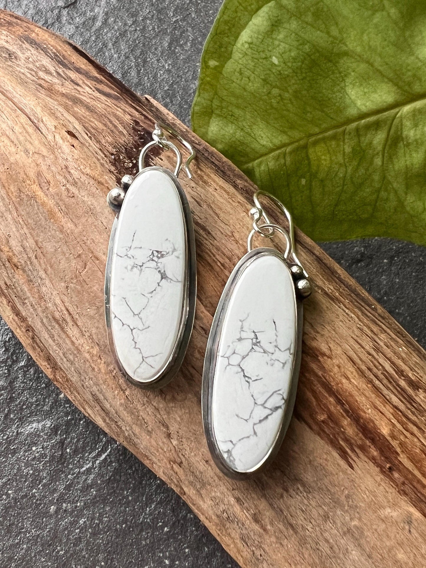 Howlite Earrings