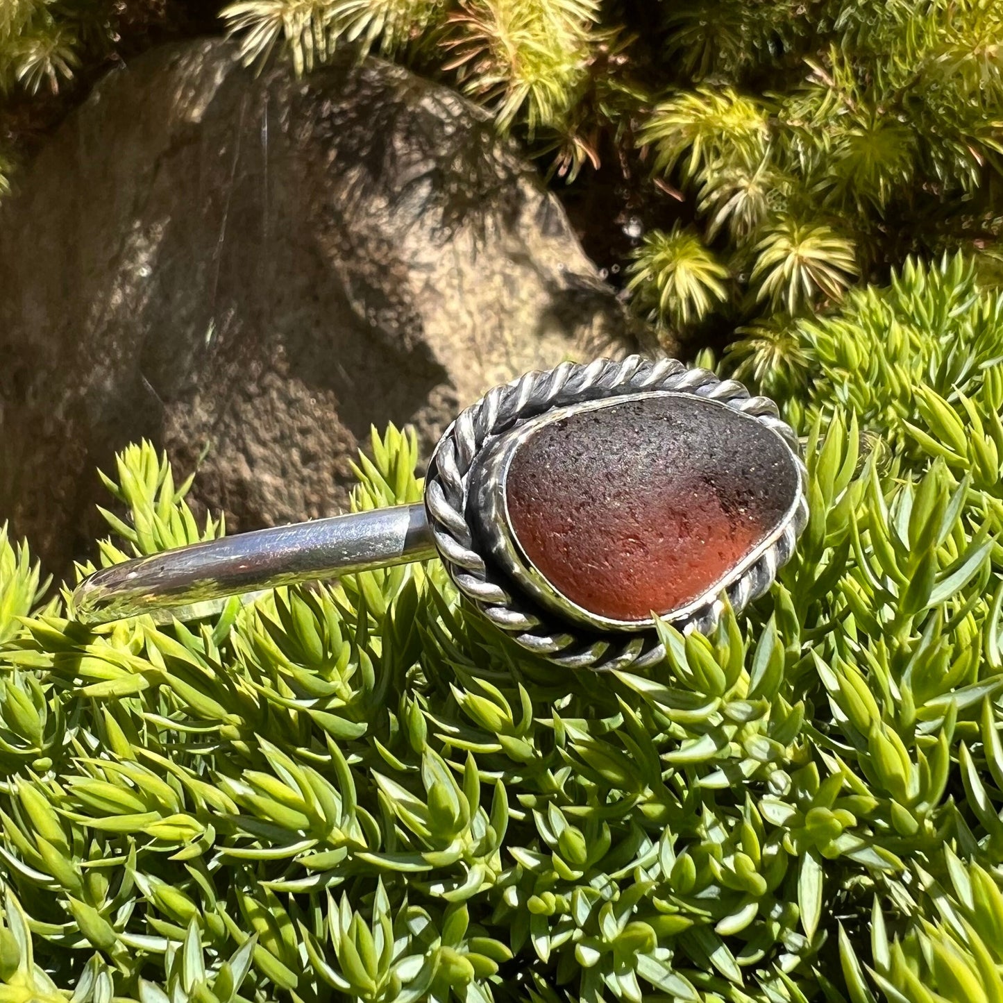 Rare Sea Glass Cuff
