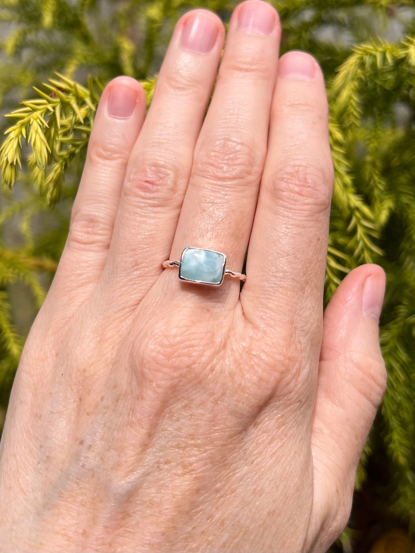 Larimar Ring