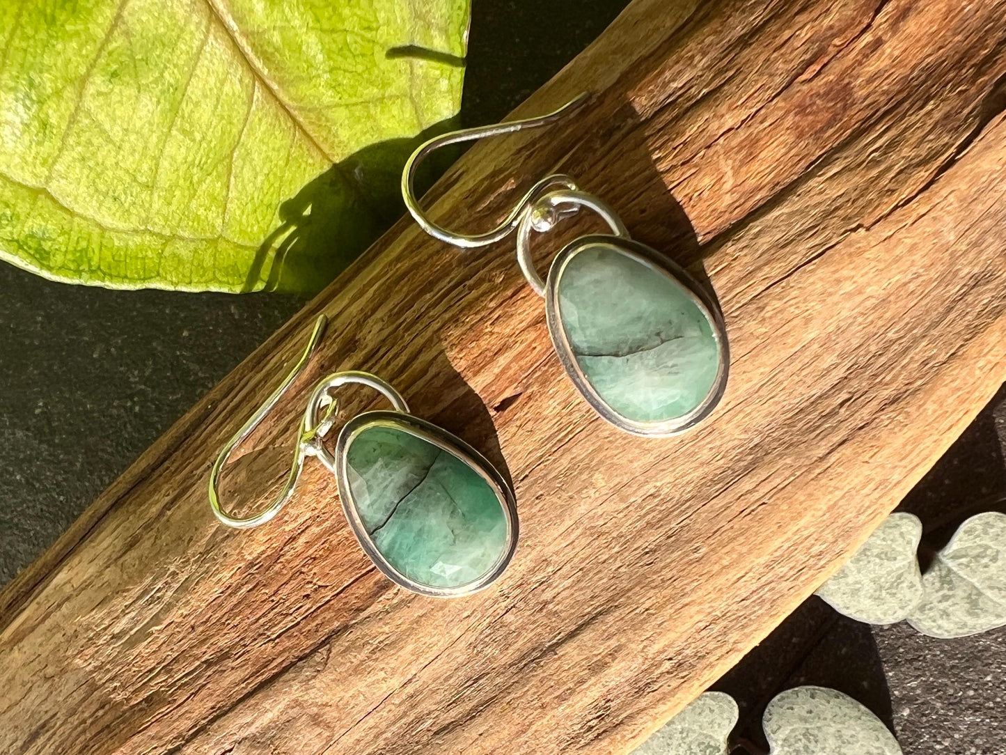Natural Emerald Earrings