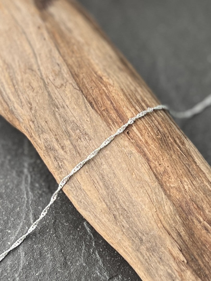 Sterling Silver Twisted Chain