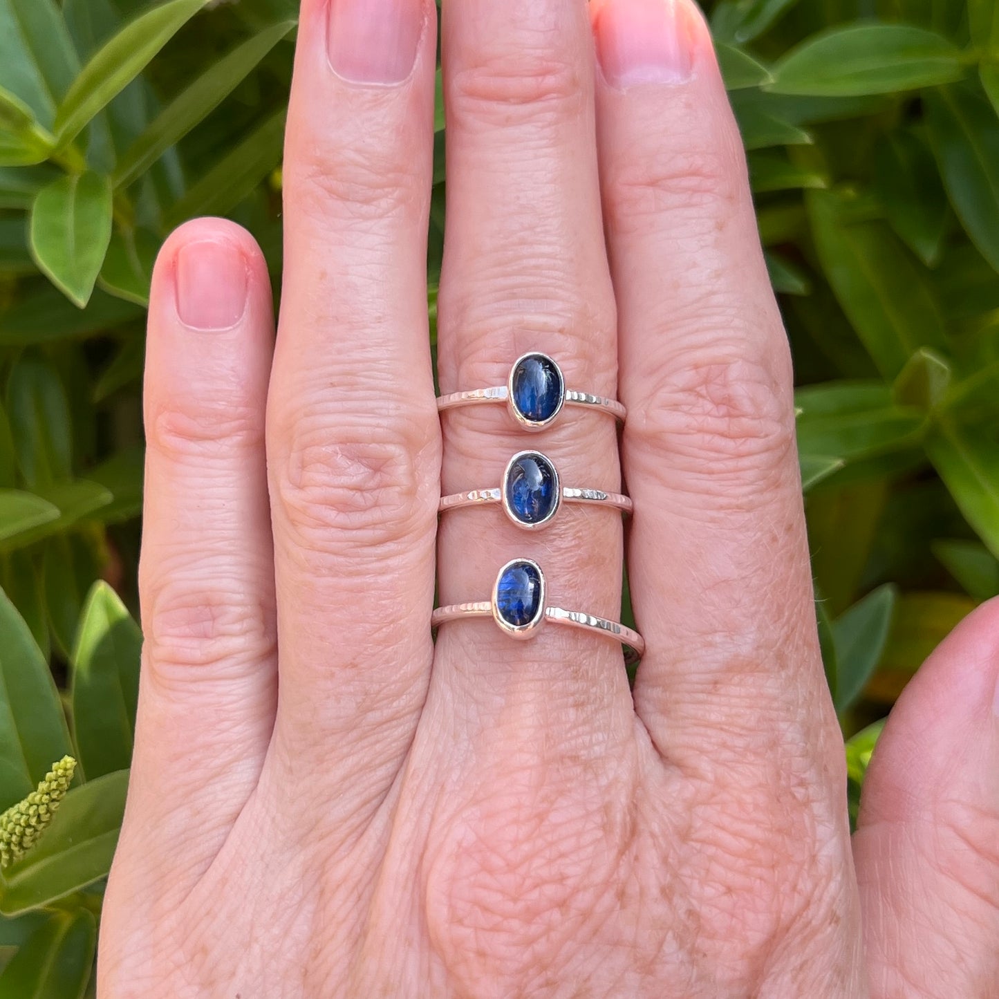 Kyanite Stacking Rings
