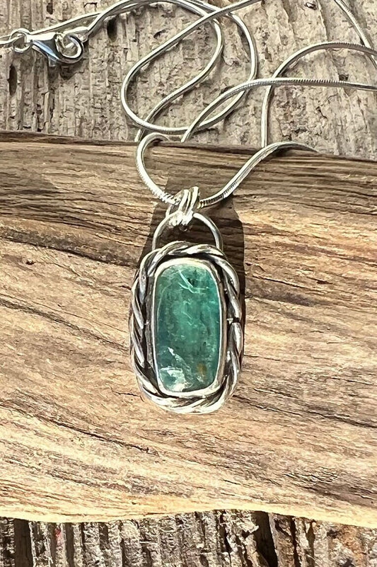 Paraiba Kyanite Pendant