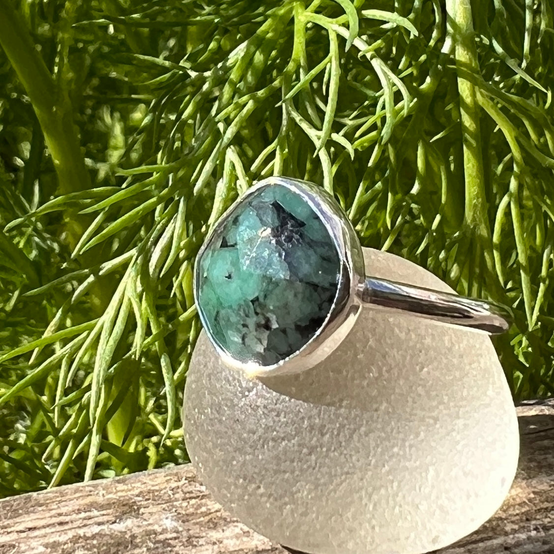 Natural Emerald Ring