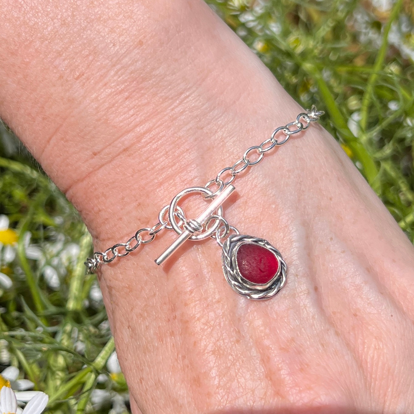 Sea Glass Bracelet