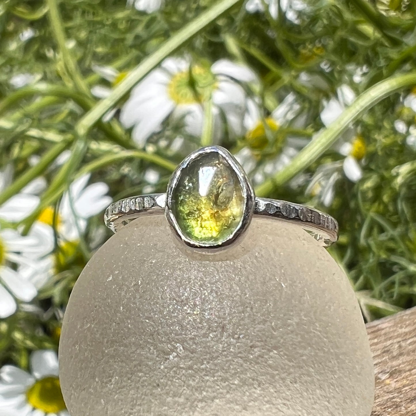 Tourmaline Stacker Rings