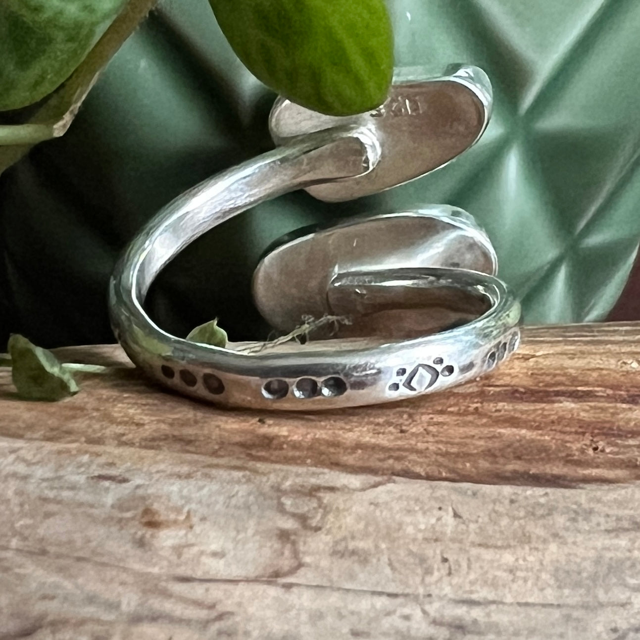 Adjustable Sea Glass Ring