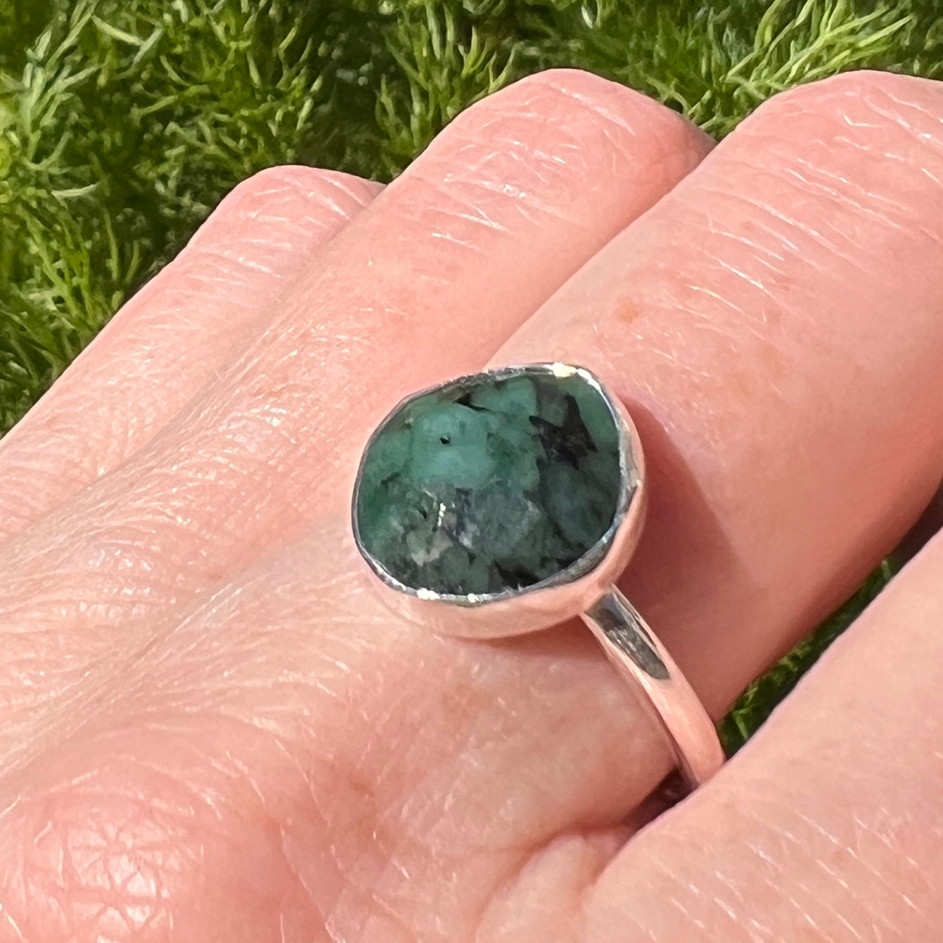 Natural Emerald Ring