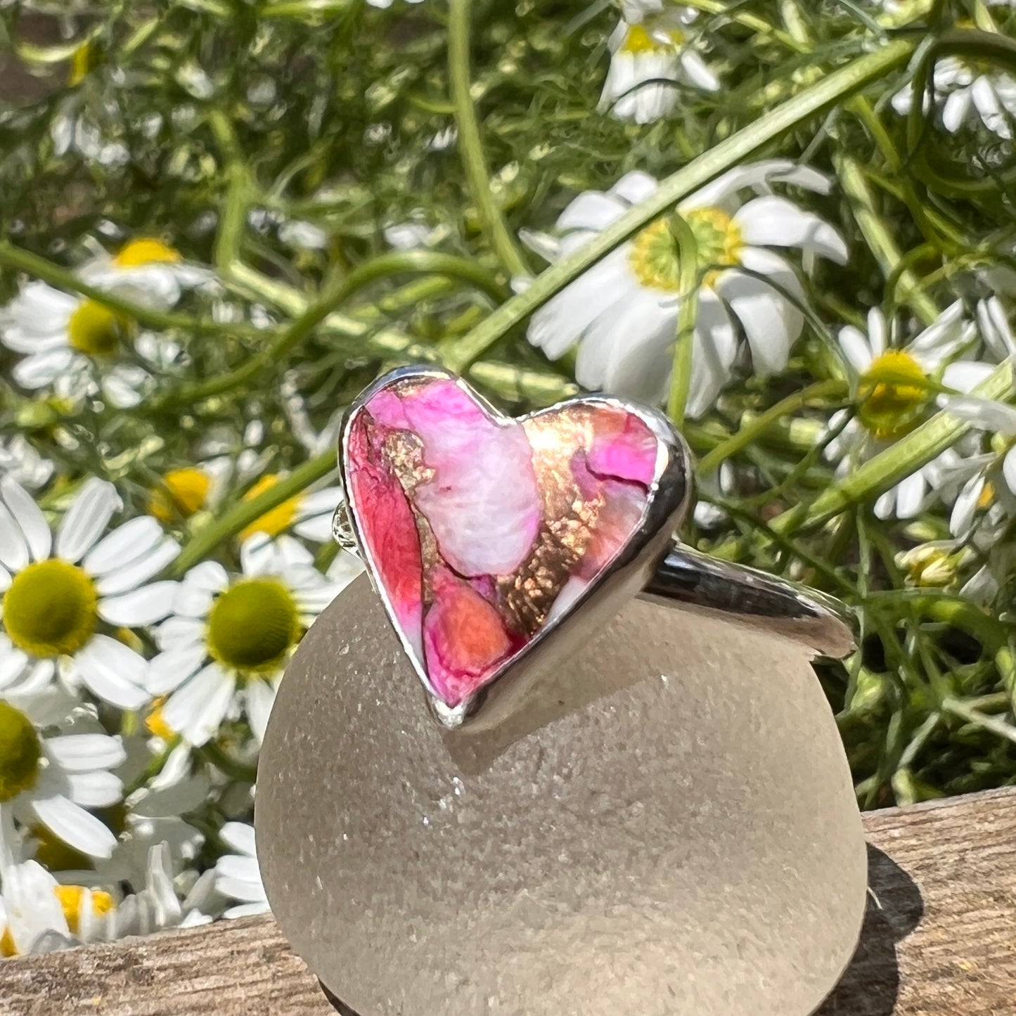 Pink Mohave Ring
