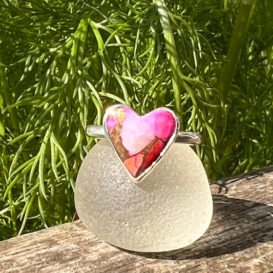 Pink Mohave Ring