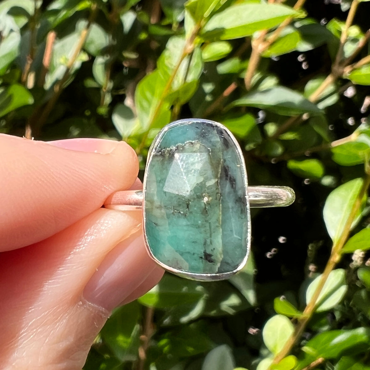Natural Emerald Ring