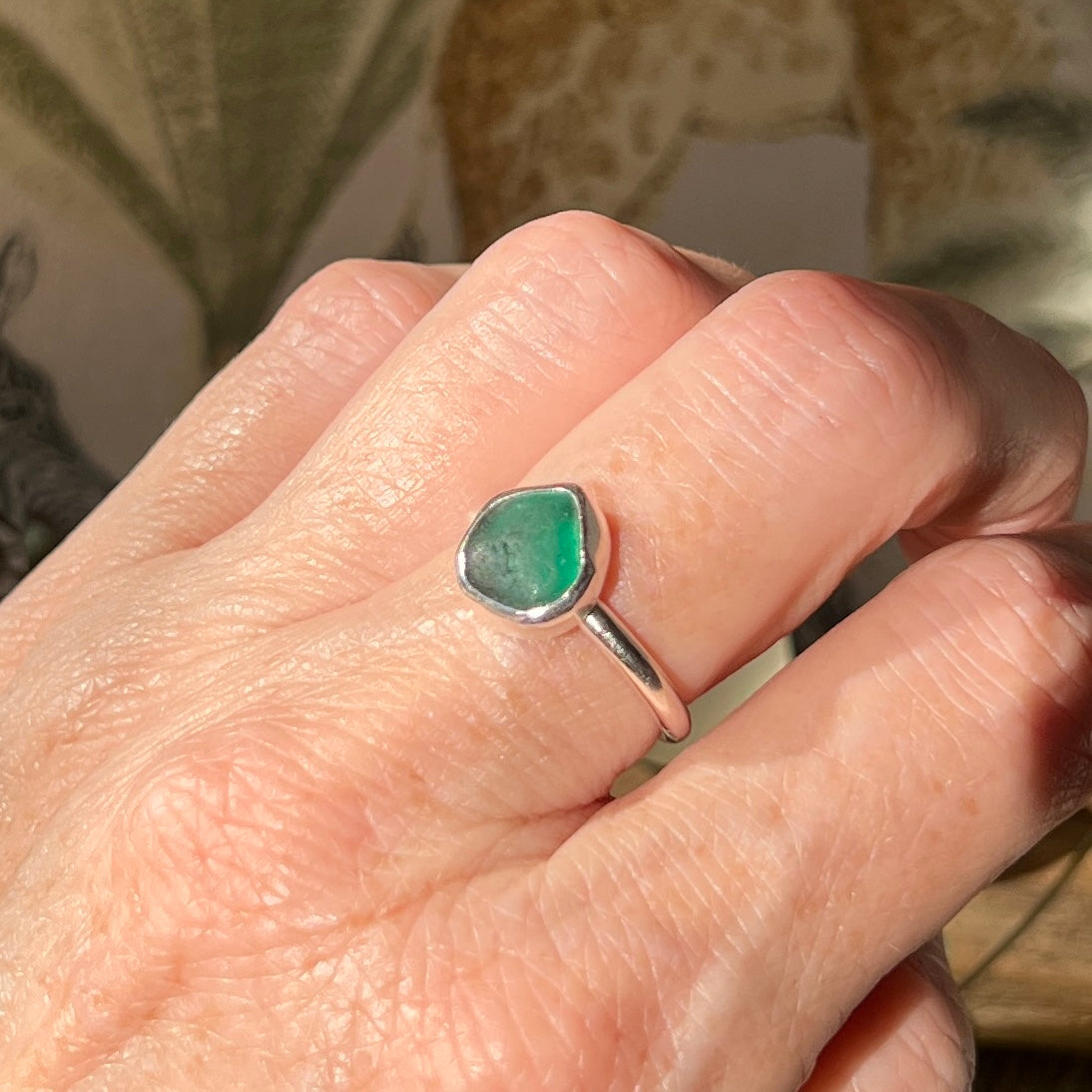 Sea Glass Ring
