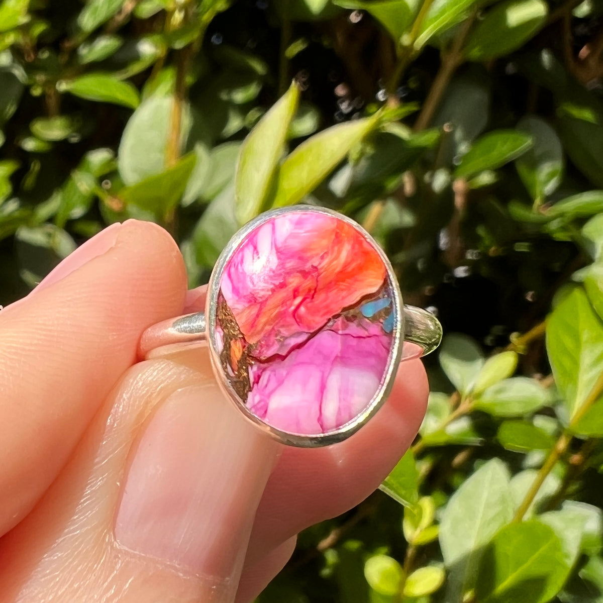 Pink Mohave Ring