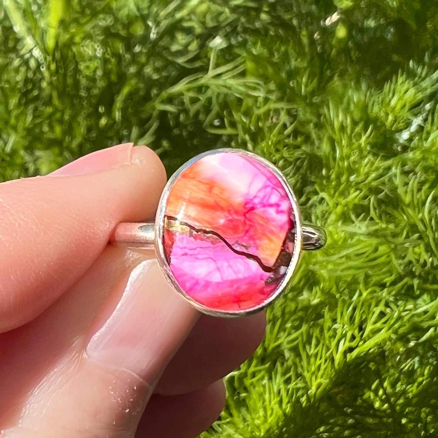 Pink Mohave Ring