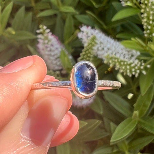 Kyanite Stacking Rings