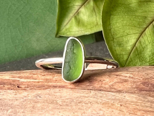 Sea Glass Stacker Ring, various sizes available