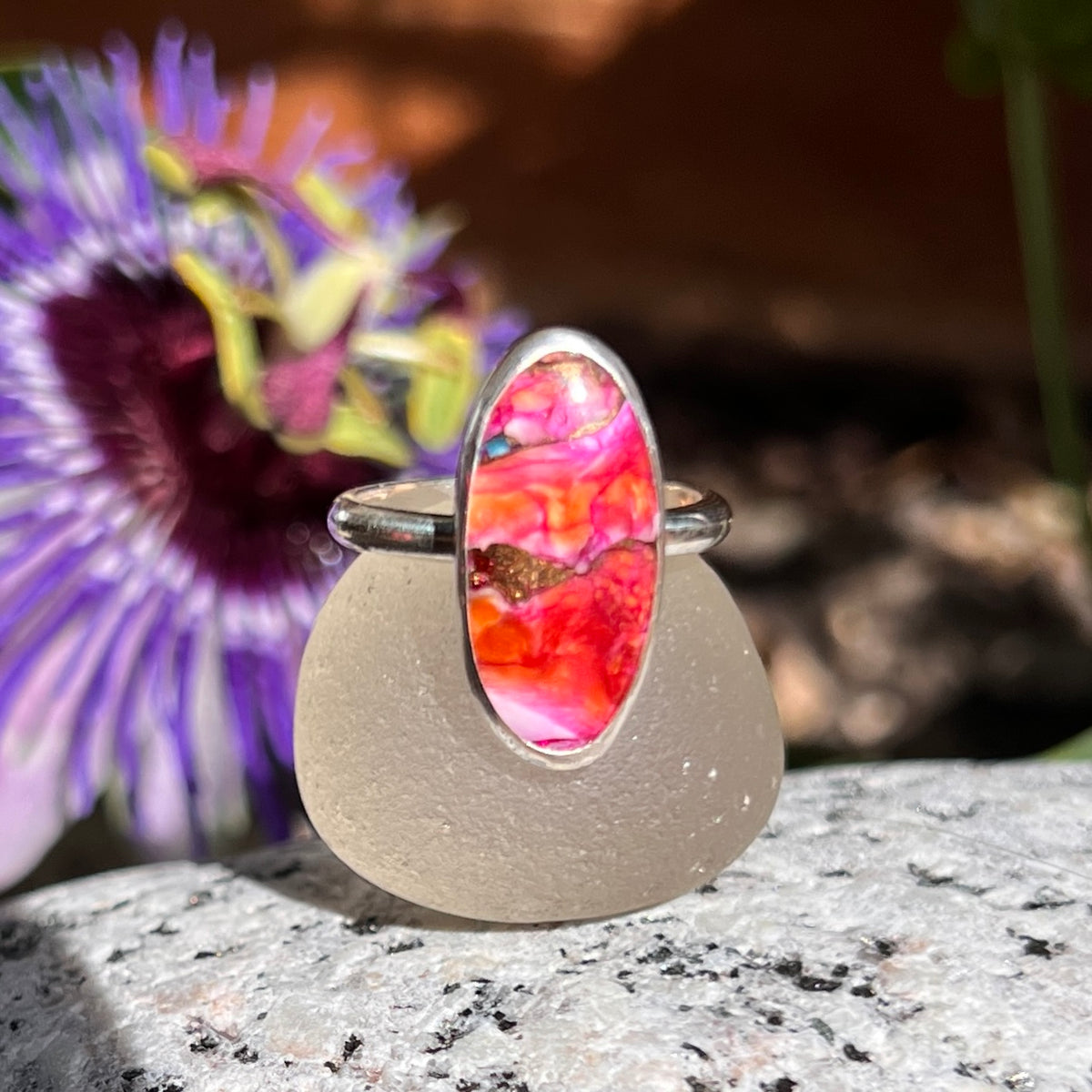 Pink Mohave Ring