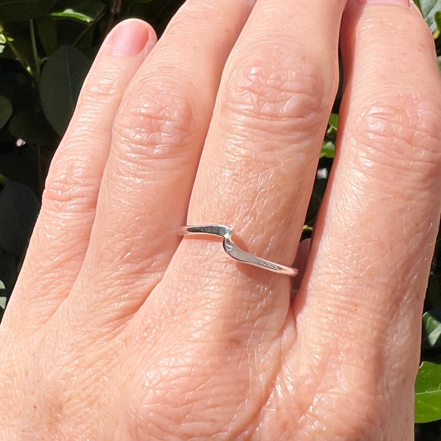 Sterling Silver Stacker Ring, Made To Order