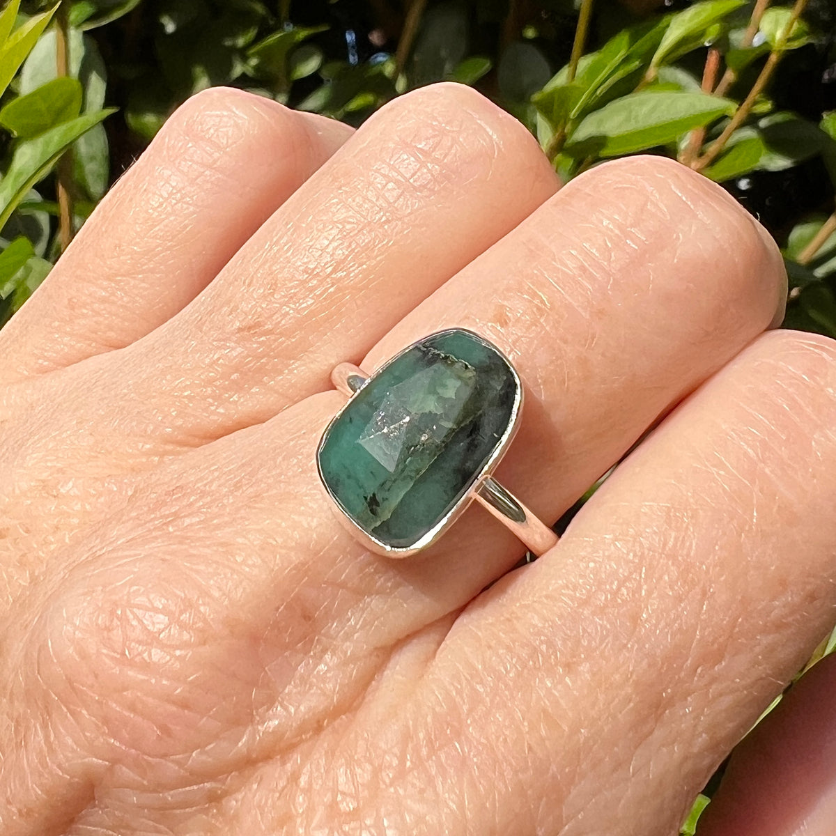 Natural Emerald Ring