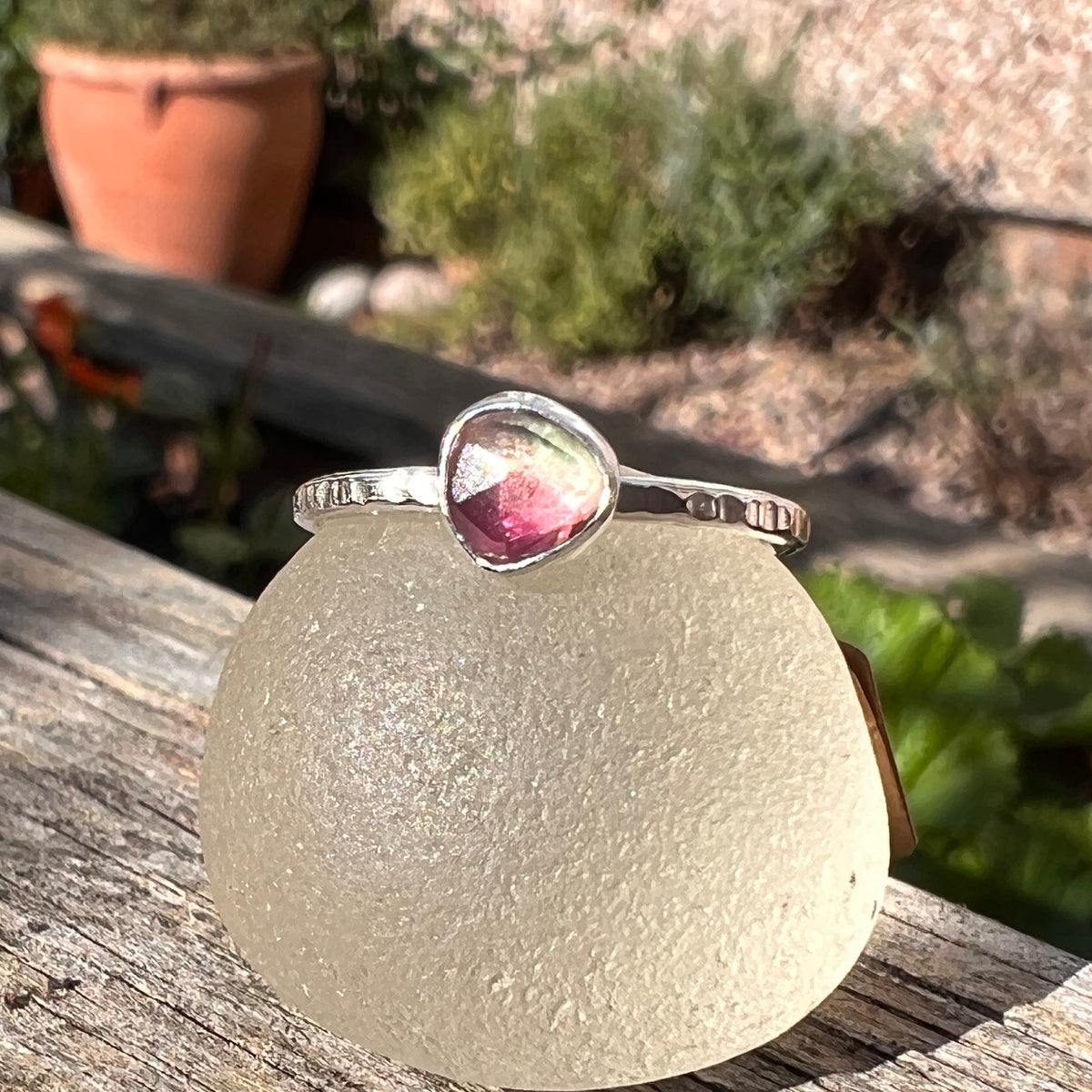 Tourmaline Stacker Ring