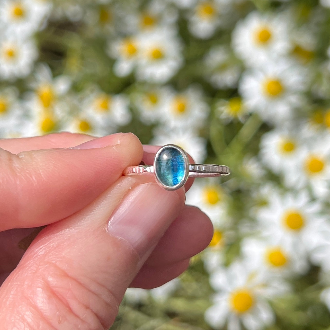 Kyanite Stacking Rings