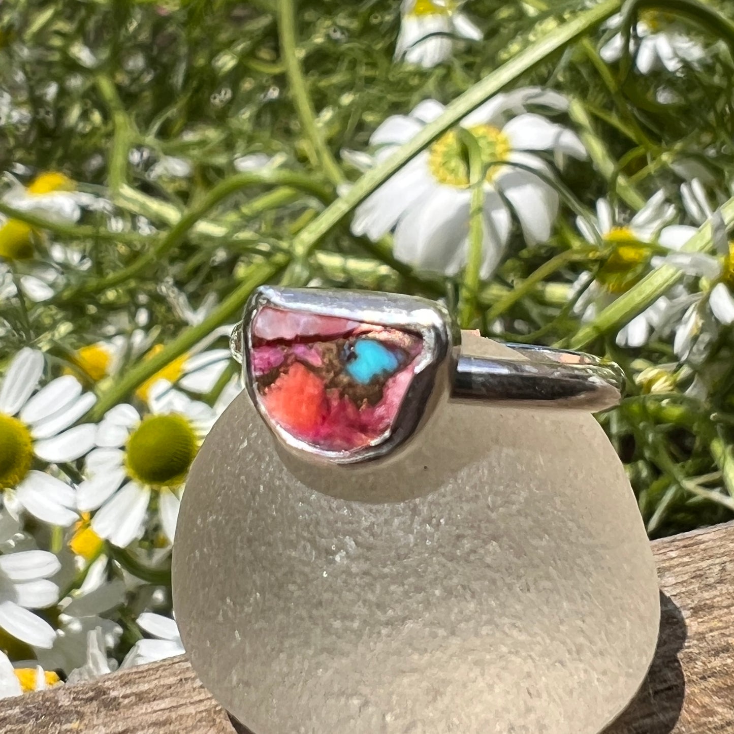 Pink Mohave Ring