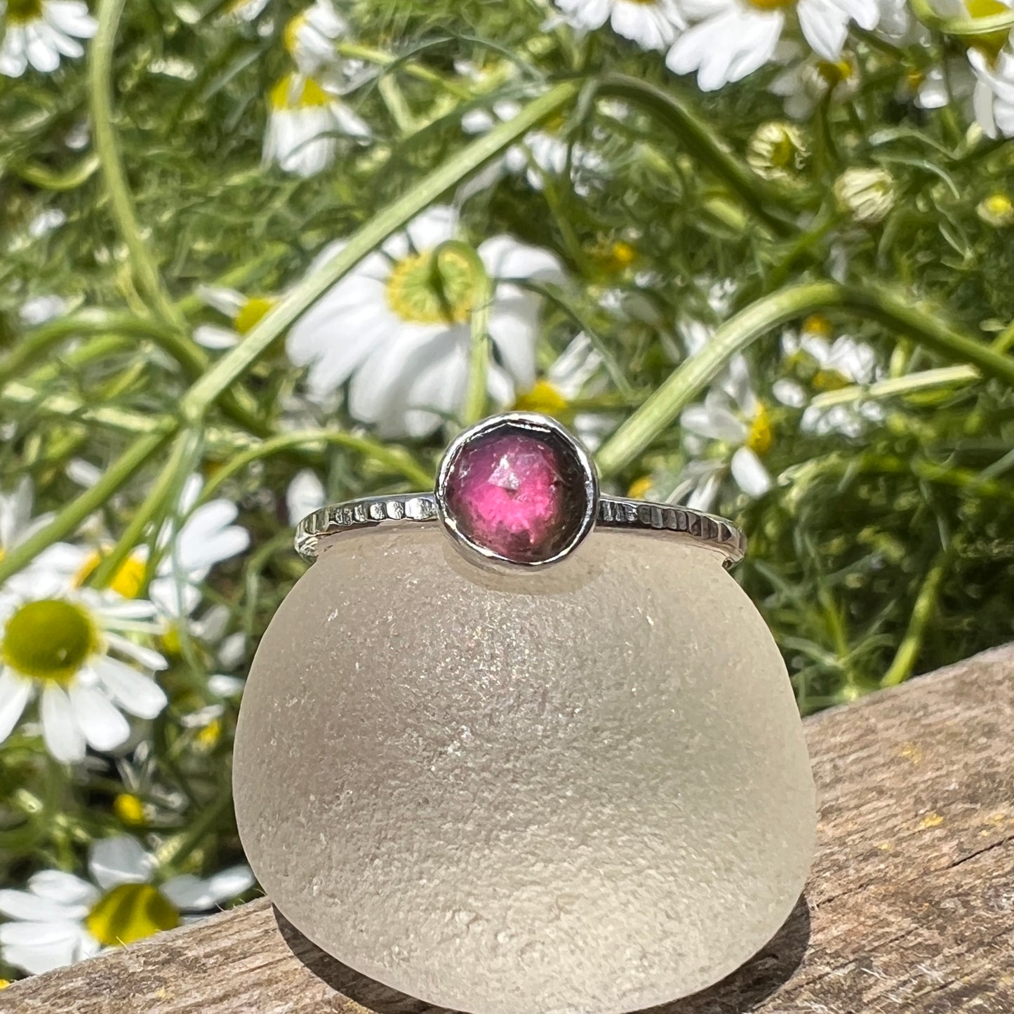 Tourmaline Stacker Rings