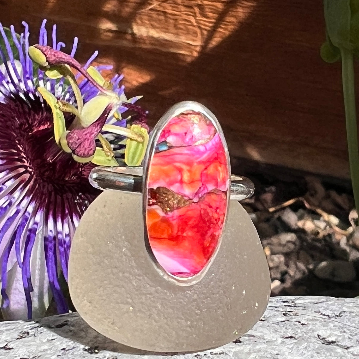 Pink Mohave Ring