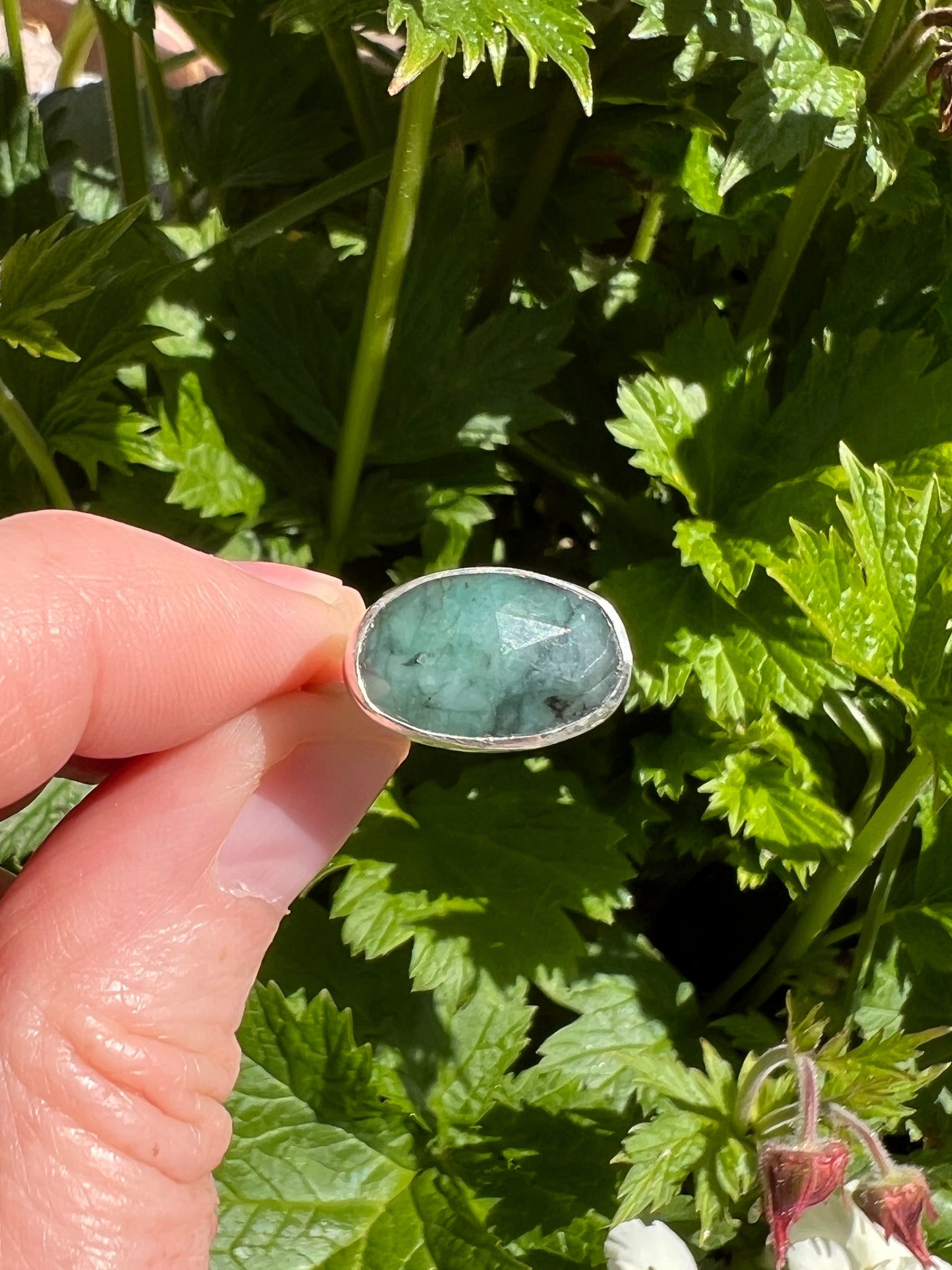Natural Emerald Ring