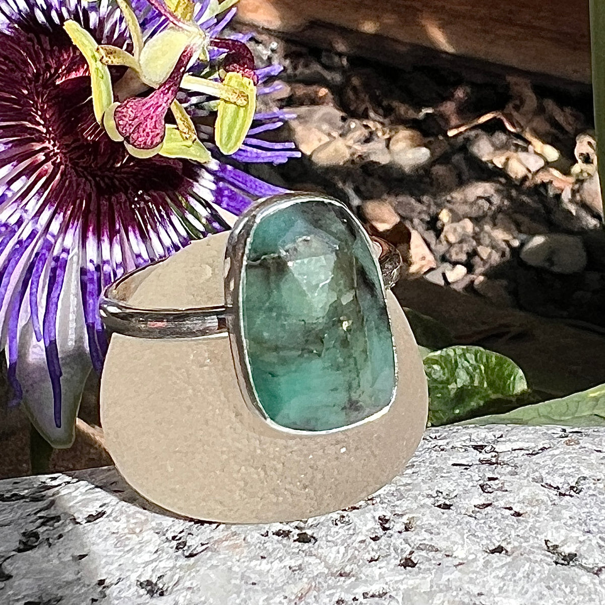 Natural Emerald Ring