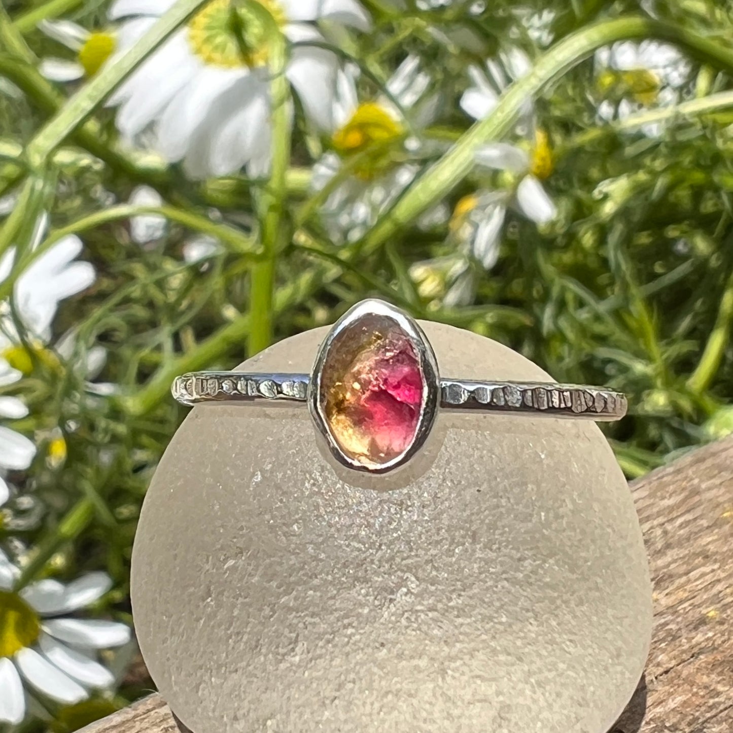 Tourmaline Stacker Rings