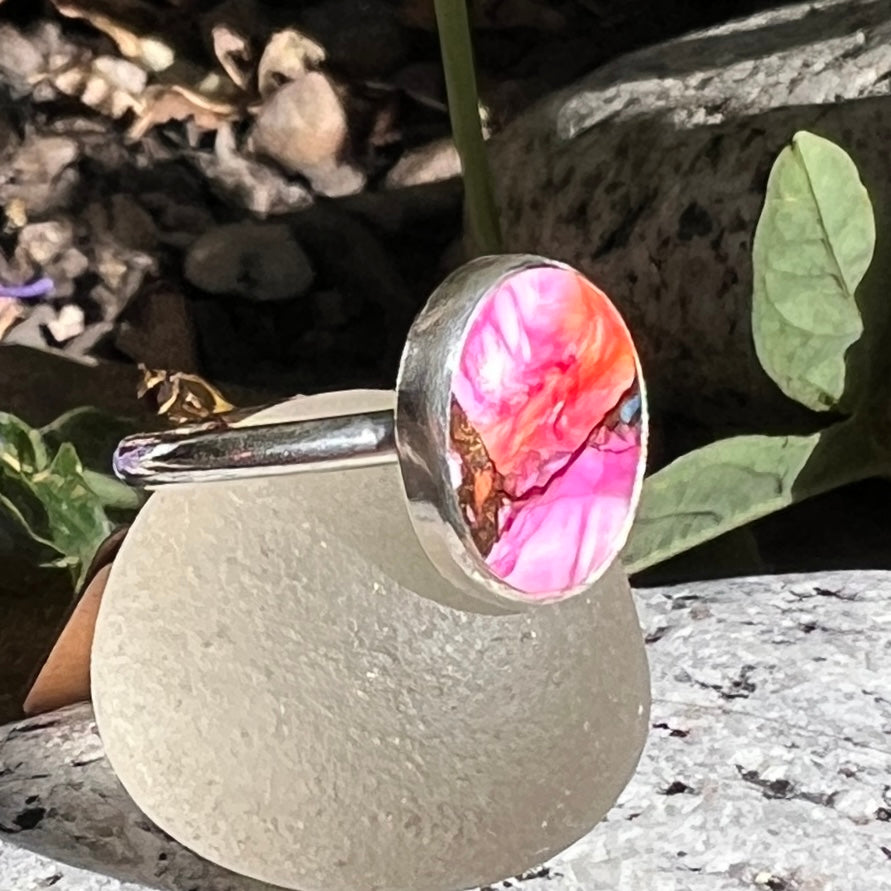 Pink Mohave Ring