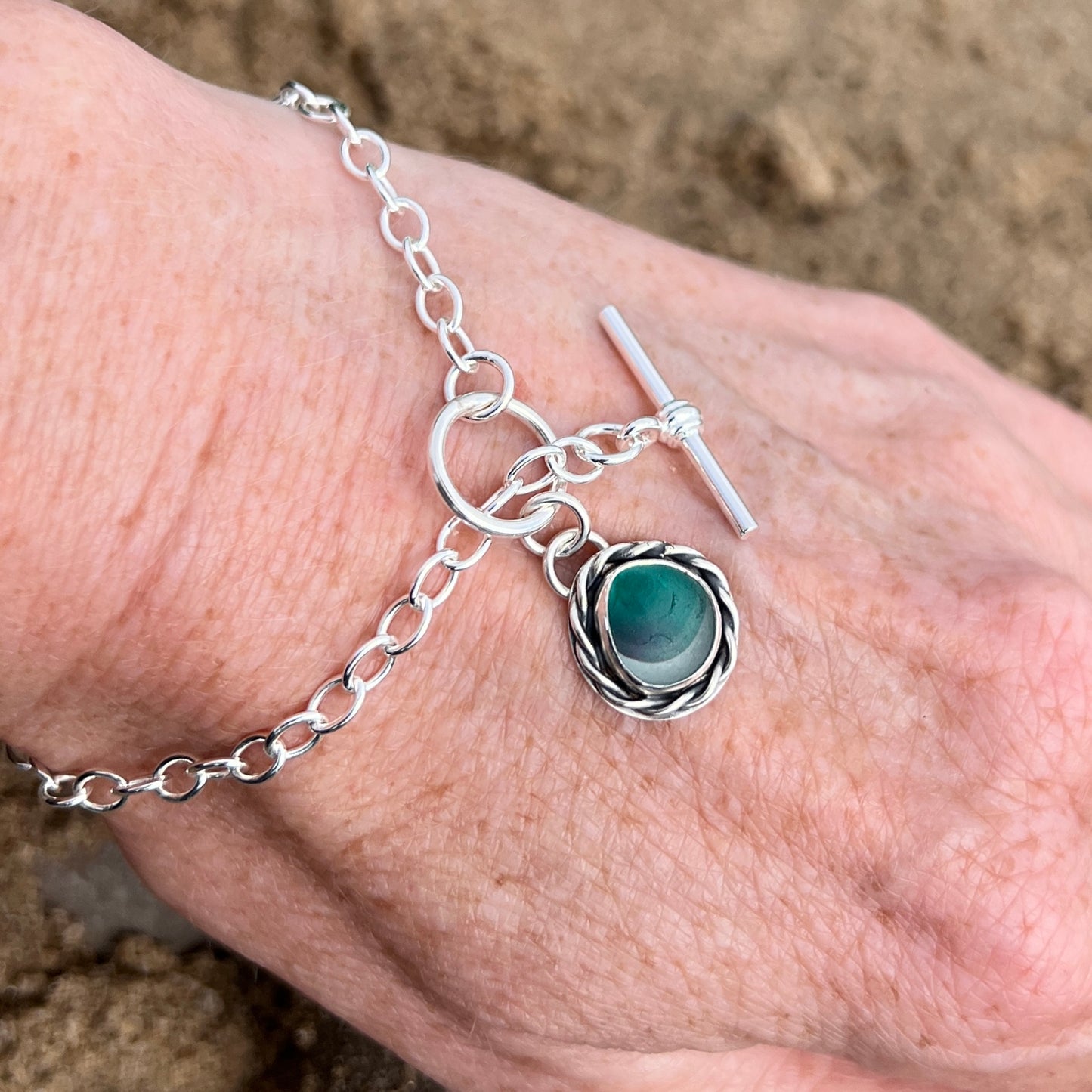 Sea Glass Bracelet