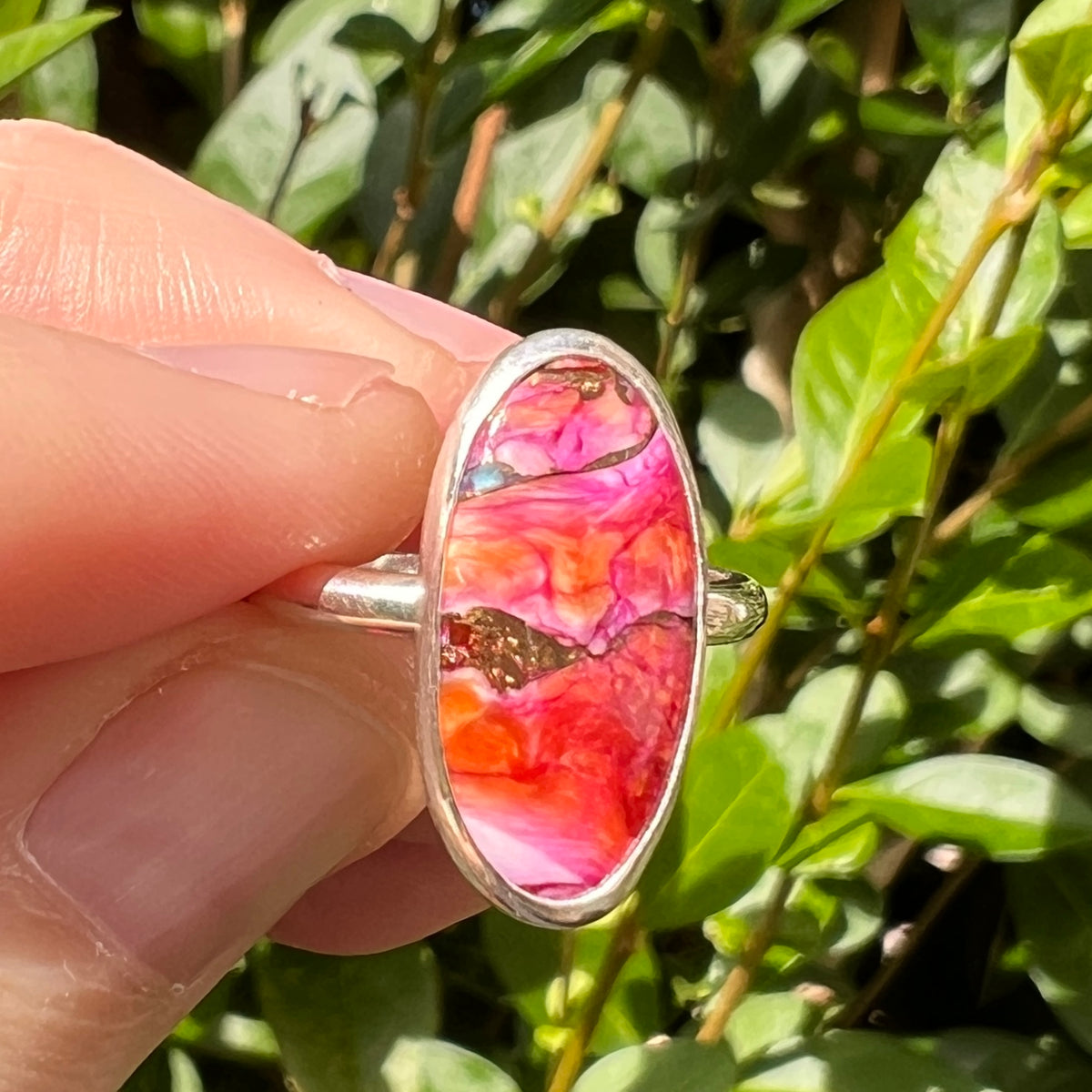 Pink Mohave Ring