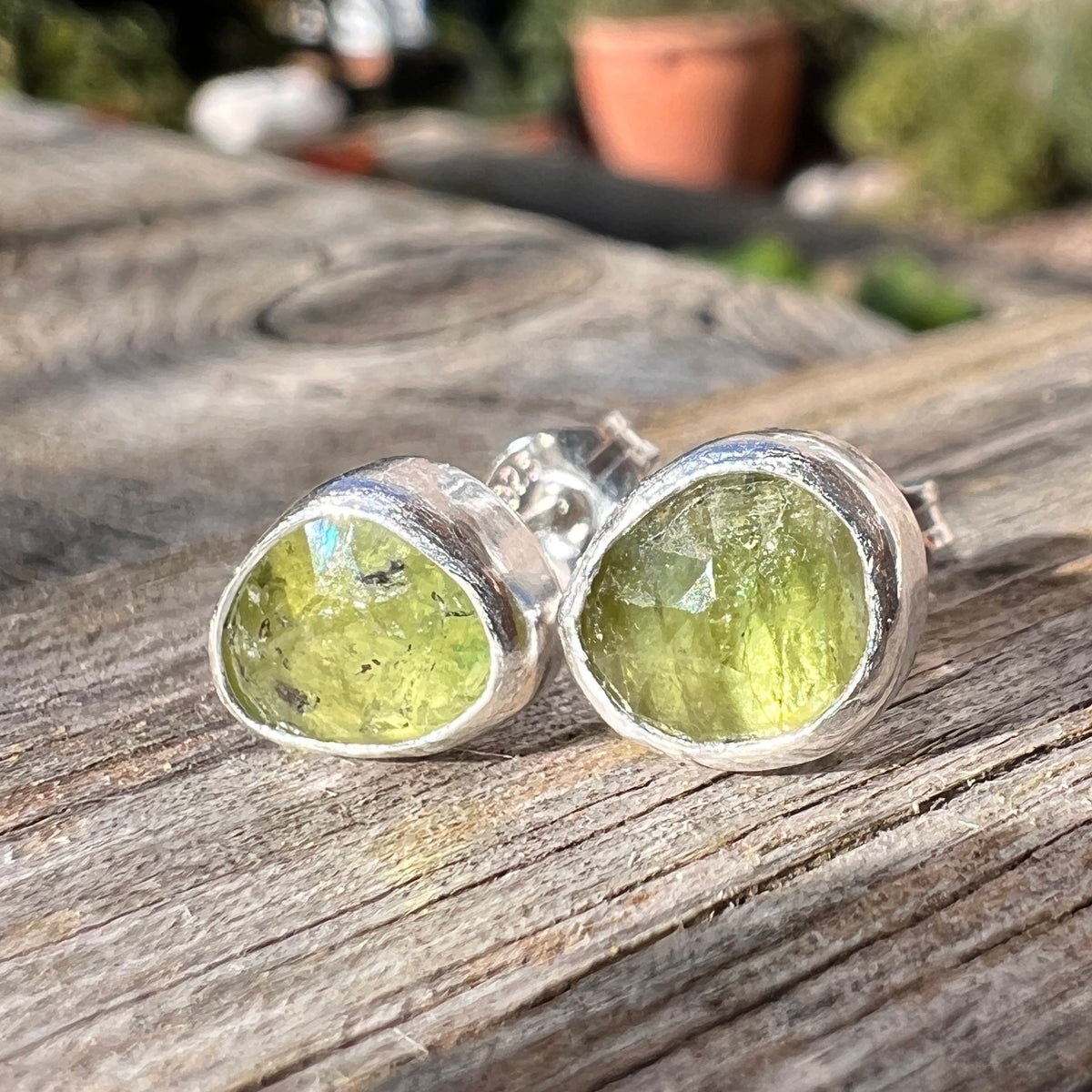 Tourmaline Studs
