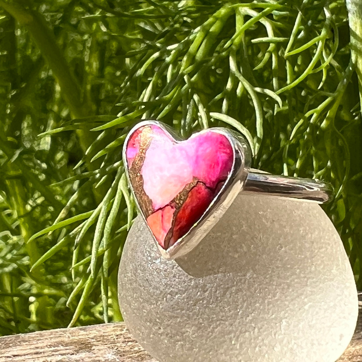 Pink Mohave Ring