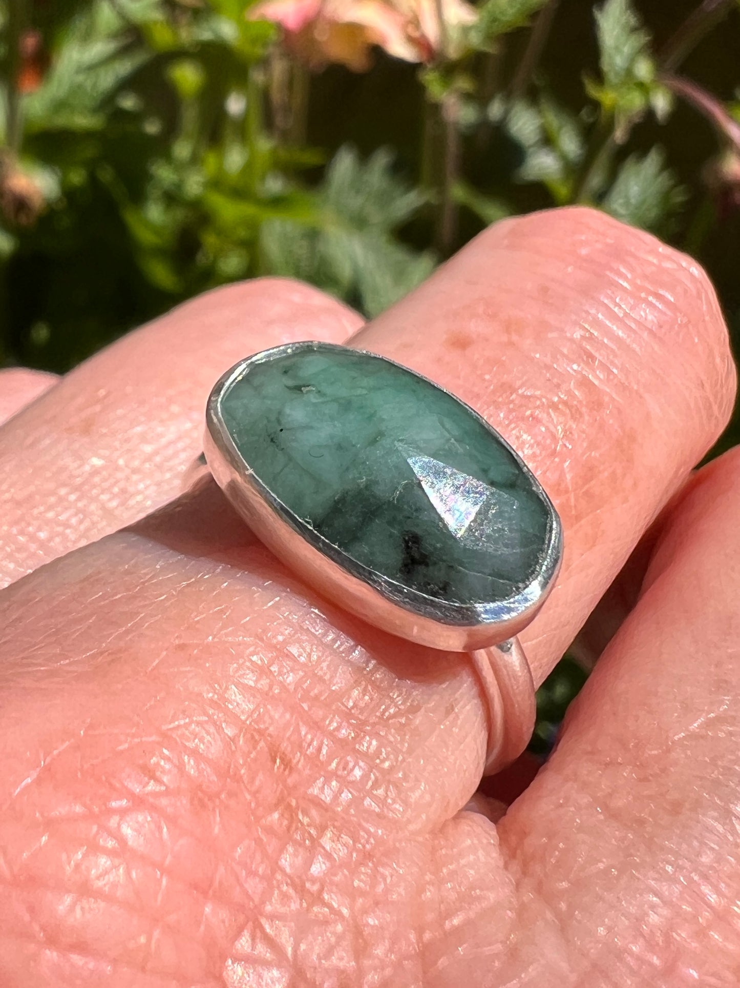 Natural Emerald Ring