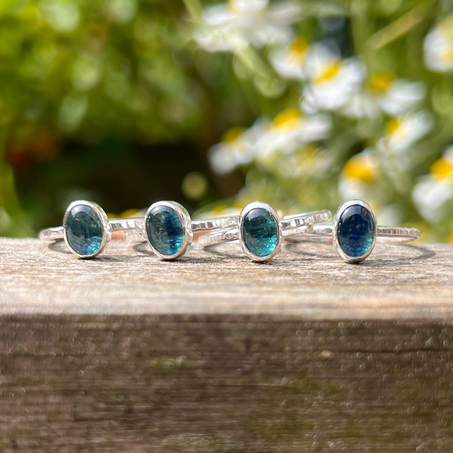 Kyanite Stacking Rings