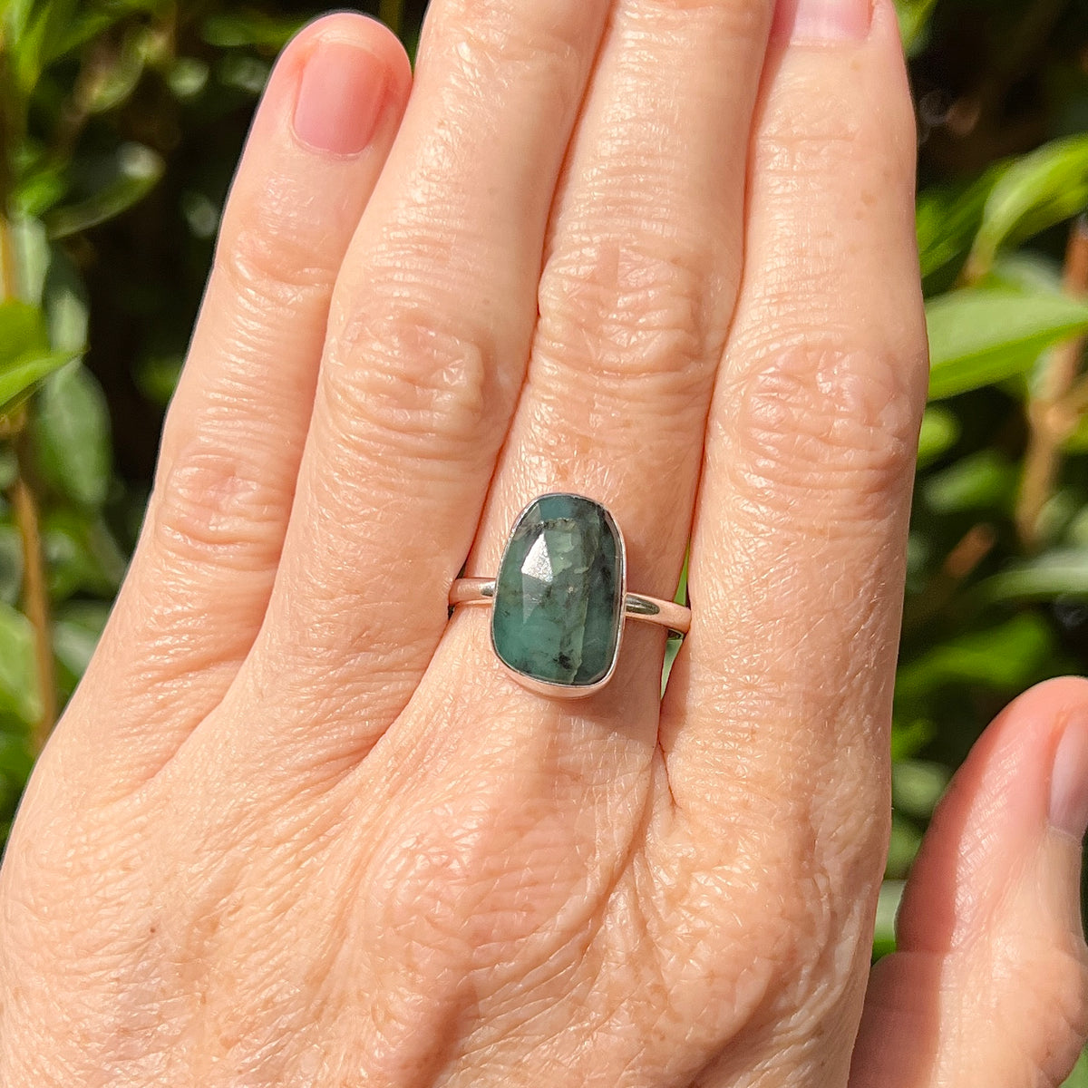Natural Emerald Ring