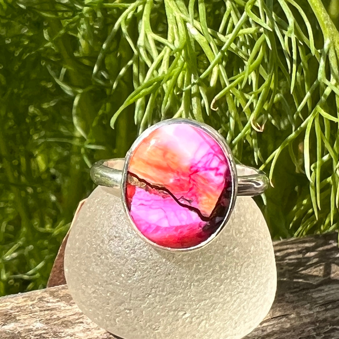 Pink Mohave Ring
