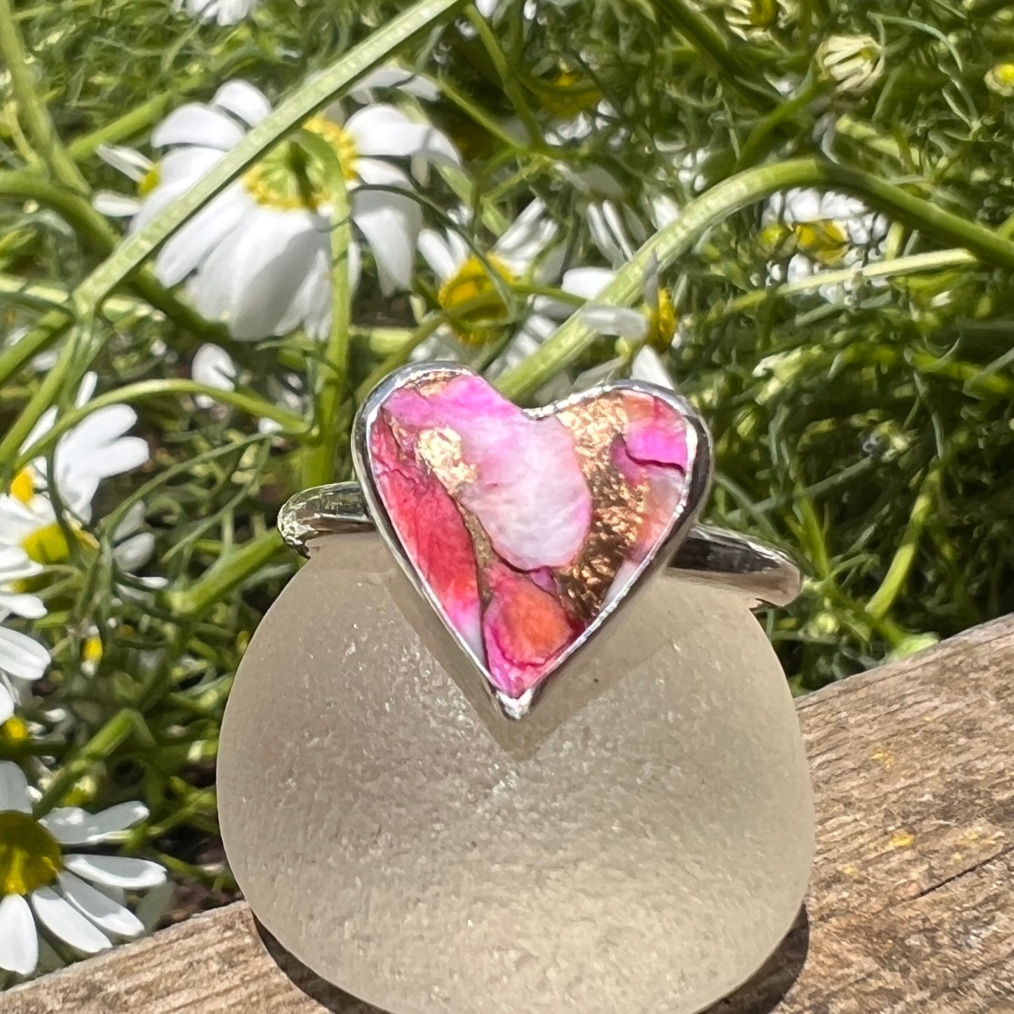 Pink Mohave Ring
