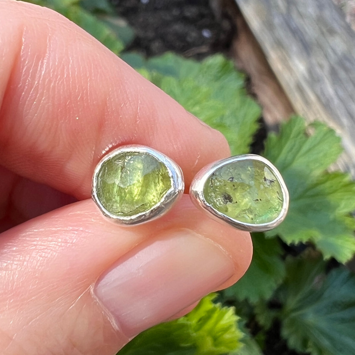 Tourmaline Studs