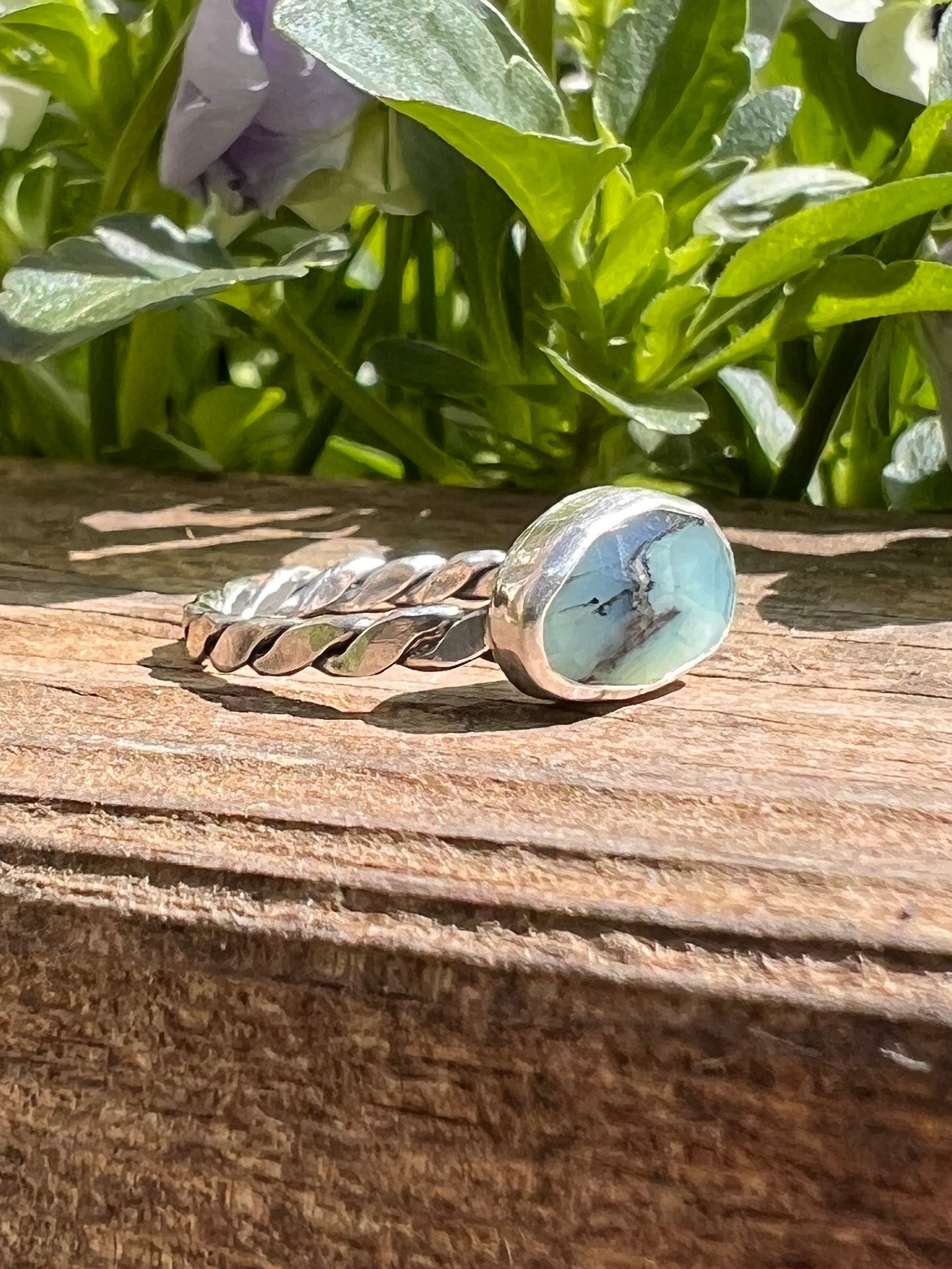 Peruvian Opal Ring