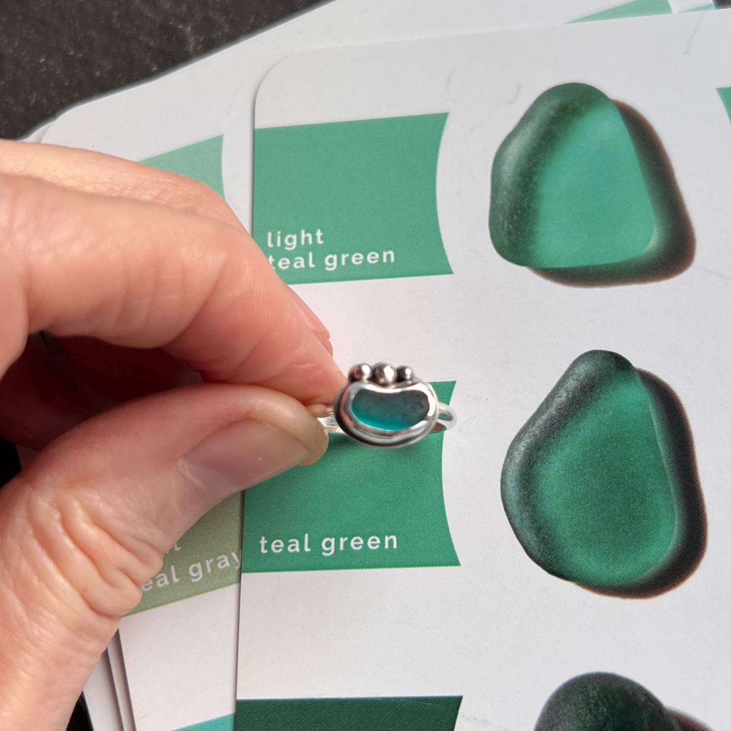 Sea Glass Ring