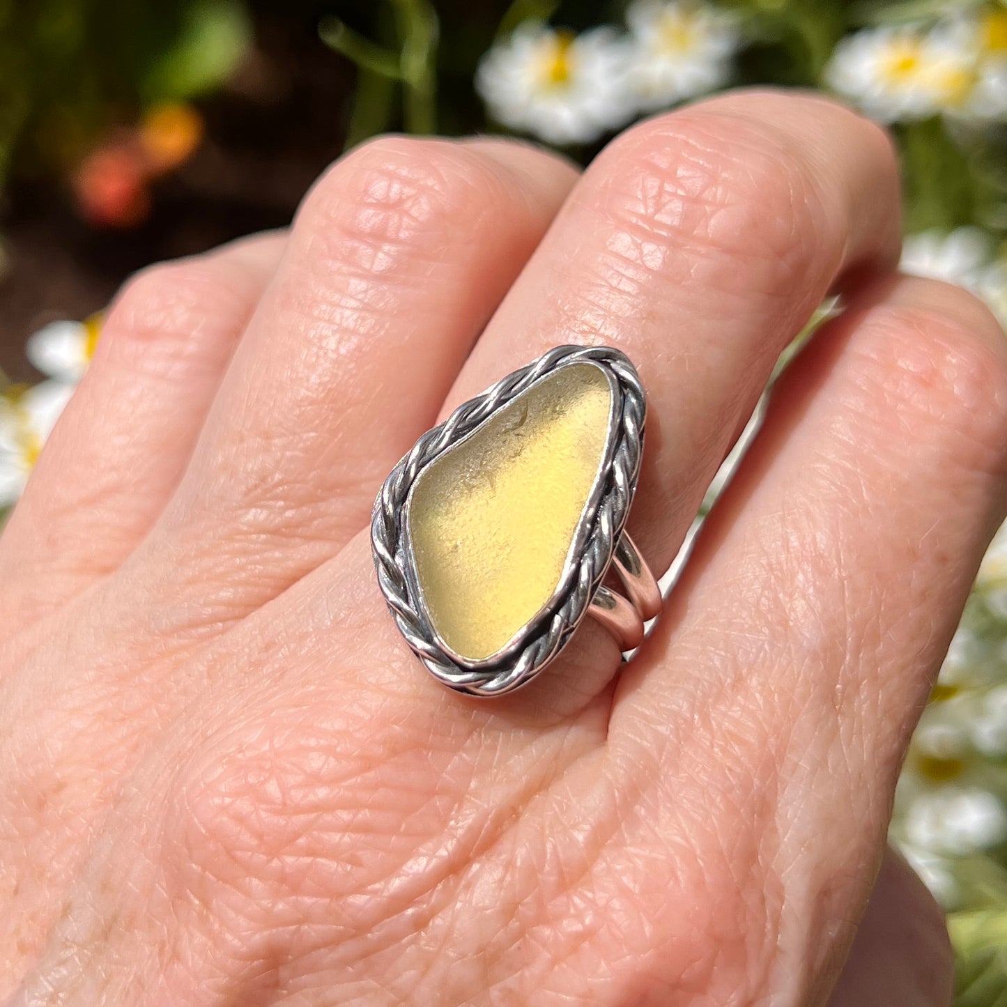 Sea Glass Ring