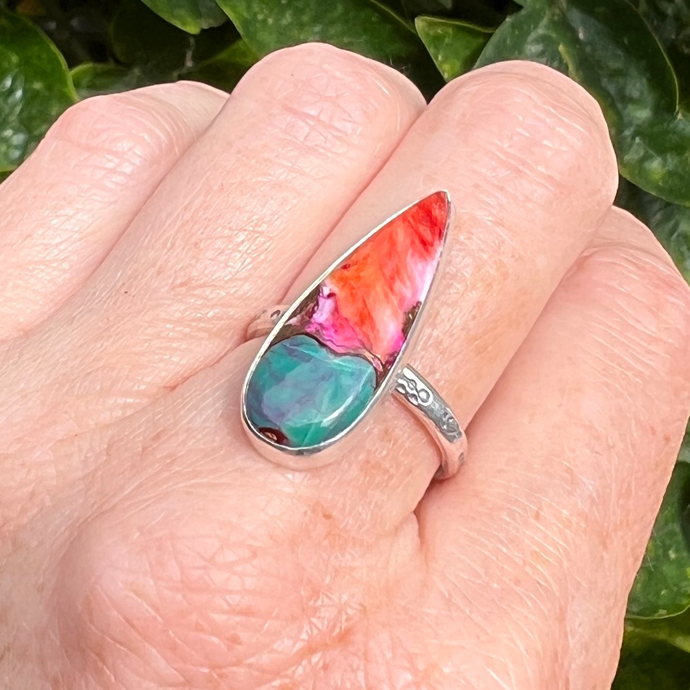 Pink Mohave Ring