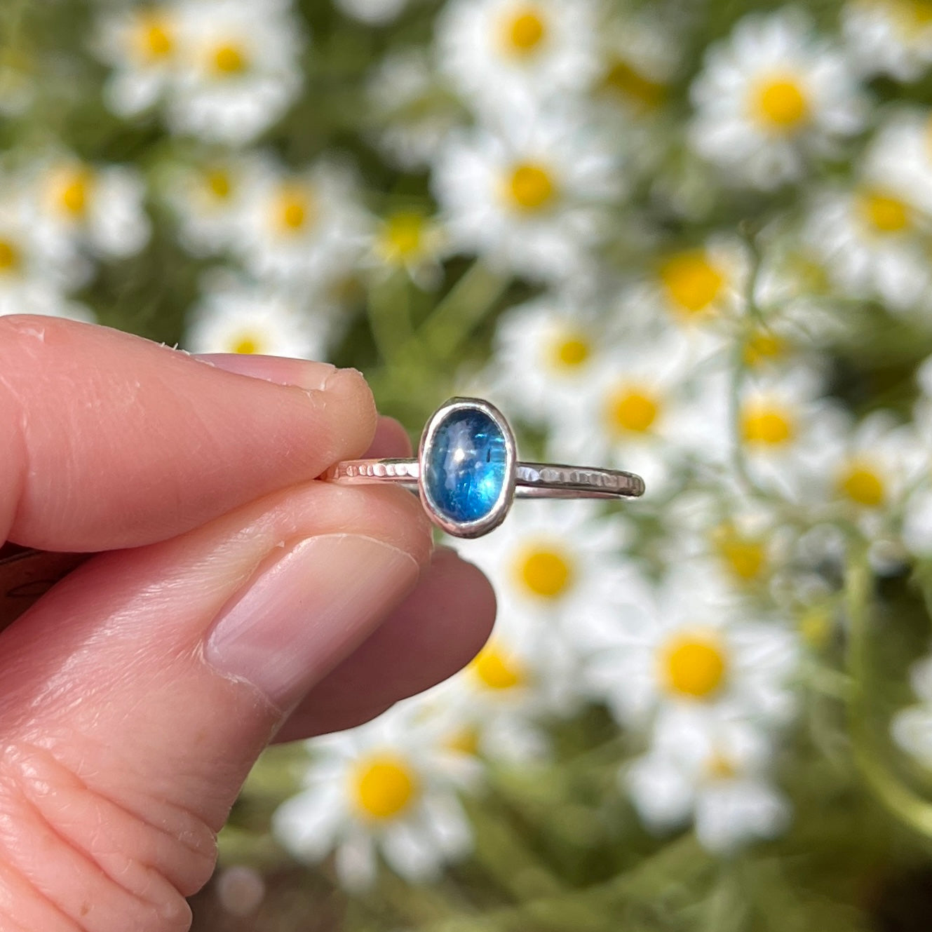 Kyanite Stacking Rings