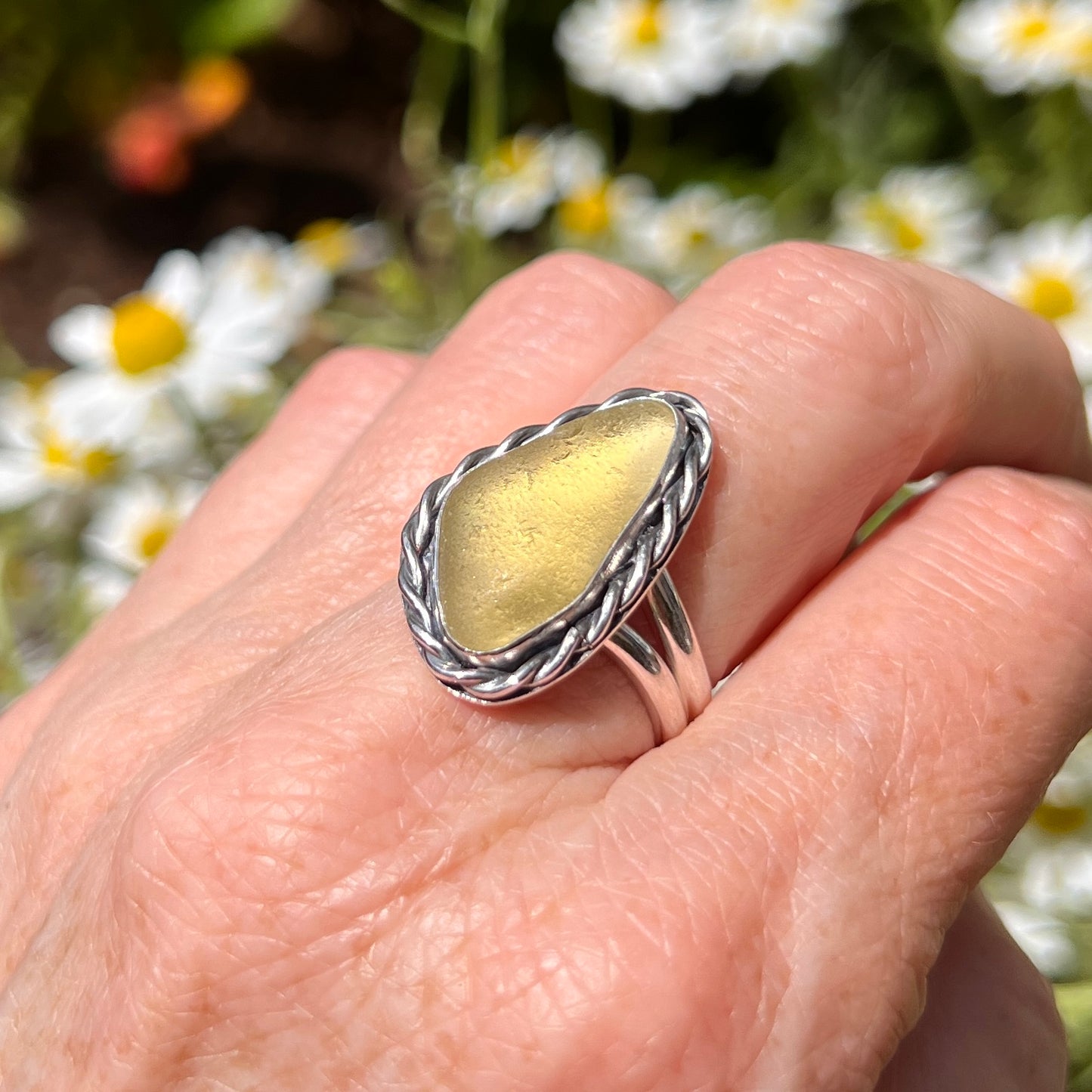 Sea Glass Ring